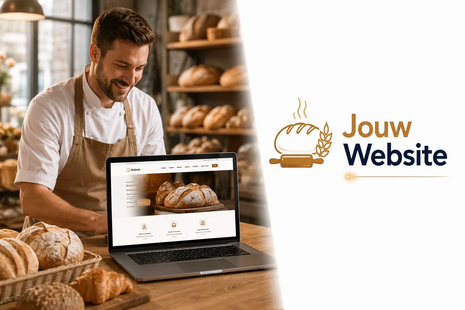 Voorbeeld voor een bakkerij